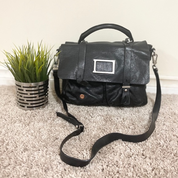 Marc by Marc Jacobs Black Leather 2 Way Bag - Picture 1 of 15